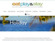 Tablet Screenshot of eatplayandstay.com.au